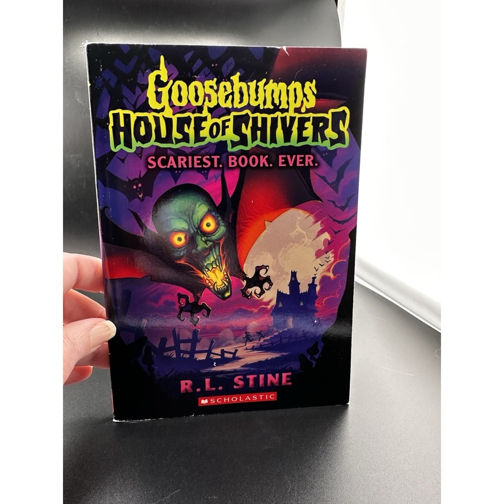 Goosebumps House Of Shivers SCARIEST BOOK EVER RL Stine 1st Printing